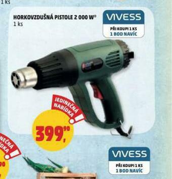 Penny Market Horkovzdušná pistole nabídka