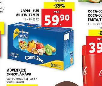 Lidl Capri sun multivitamin nabídka