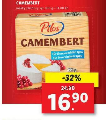Lidl Camembert nabídka