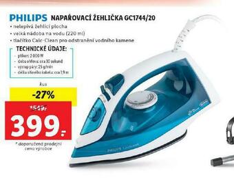 Lidl Napařovací žehlička philips nabídka