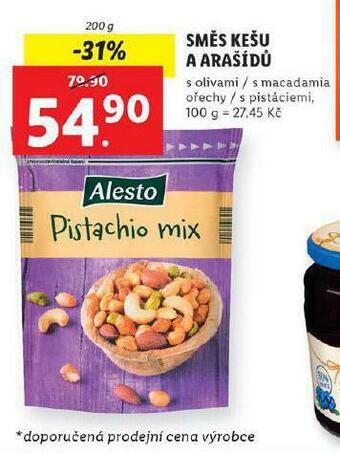 Lidl Směs kešu a arašídů nabídka