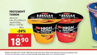 Lidl Proteinový tvaroh nabídka