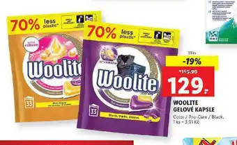 Lidl Woolit gelové kapsle nabídka