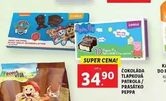Lidl Čokoláda prasátko pepa nabídka