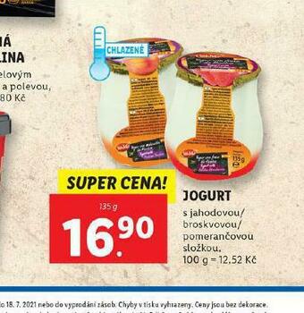 Lidl Jogurt nabídka