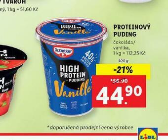 Lidl Proteinový puding nabídka
