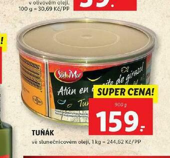 Lidl Tuňák nabídka