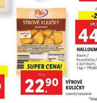 Lidl Sýrové kuličky nabídka
