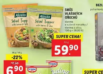 Lidl Směs vlašských ořechů nabídka