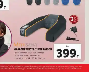 Masážní přístroj vibration