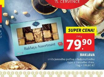 Lidl Baklava nabídka