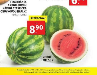 Lidl Meloun vodní nabídka