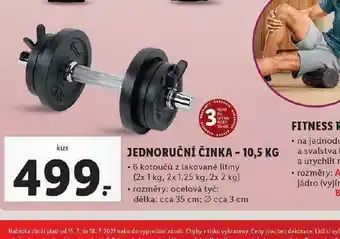 Jednoruční činka 10,5kg