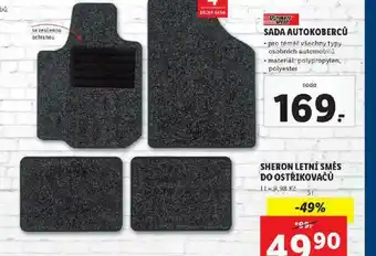 Lidl Sada autokoberců nabídka