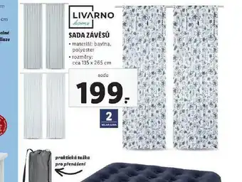 Lidl Sada závěsů nabídka