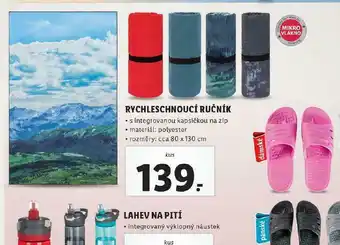 Lidl Ručník rychleschnoucí nabídka