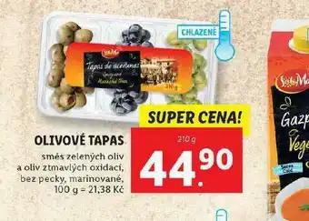 Lidl Olivové tapas nabídka
