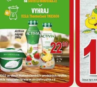 Lidl Activia nápoj nabídka