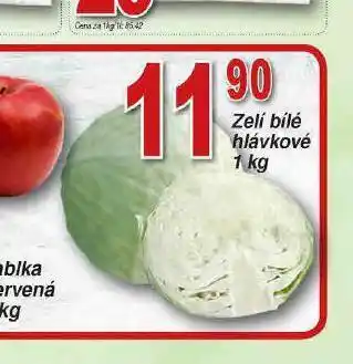 Lidl Zelí bílé hlávkové nabídka