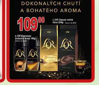 Lidl L´or classic mletá káva nabídka