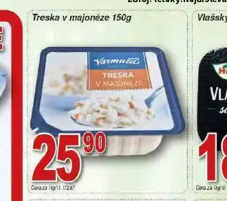 Lidl Treska v majonéze nabídka