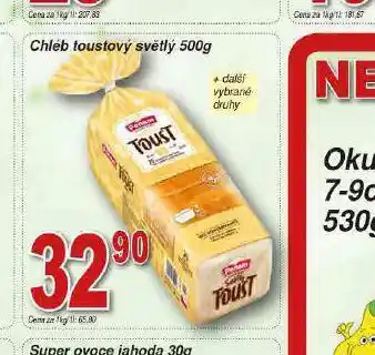 Lidl Chléb toustový světlý nabídka