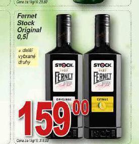 Lidl Fernet stock original nabídka