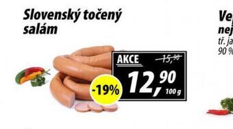 ZEMAN Slovenský točený salám nabídka
