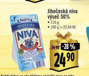 Jip Niva sýr nabídka