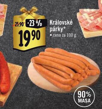 Jip Královské párky nabídka