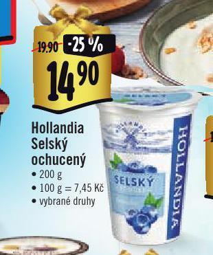 Jip Hollandia selský jogurt nabídka