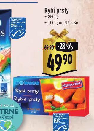 Jip Rybí prsty nabídka