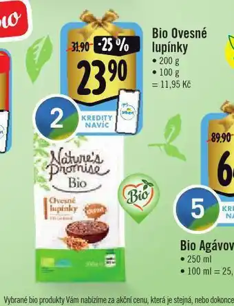 Bio ovesné lupínky