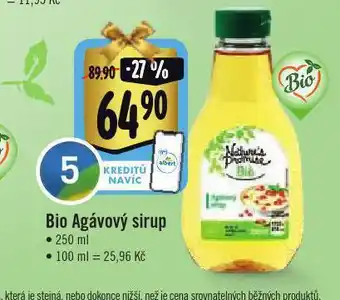 Jip Bio agávový sirup nabídka