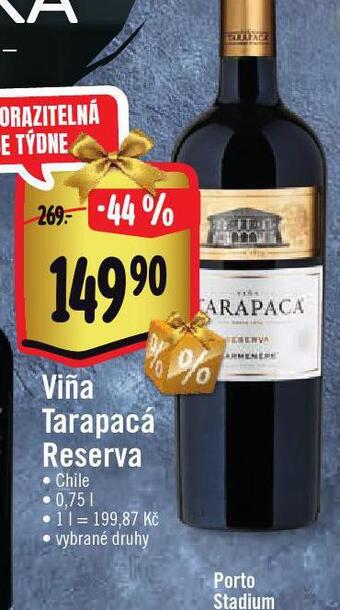 Jip Vina tarapacá reserva nabídka
