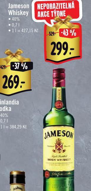 Jip Jameson whiskey nabídka