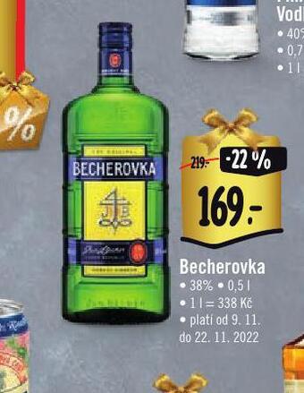 Jip Becherovka nabídka