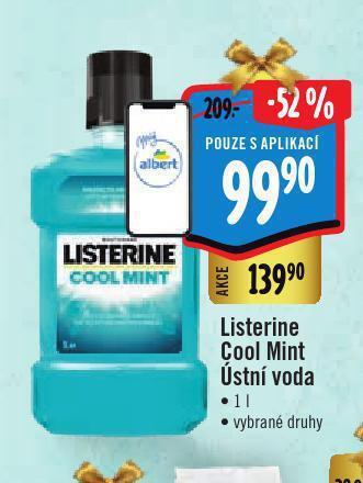 Jip Listerine ústní voda nabídka