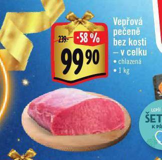 Albert Vepřová pečeně bez kosti nabídka