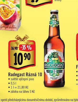 Albert Pivo radegast nabídka