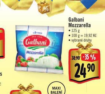 Albert Galbani mozzarella nabídka