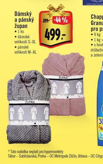 Dámský a pánský župan