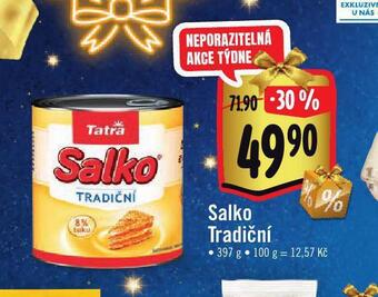 Albert Salko tradiční nabídka