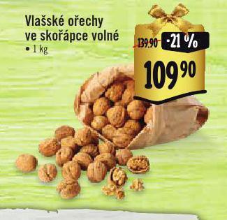 Albert Vlašské ořechy nabídka