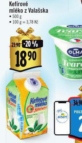 Albert Kefírové mléko nabídka