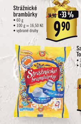 Albert Strážnické brambůrky nabídka