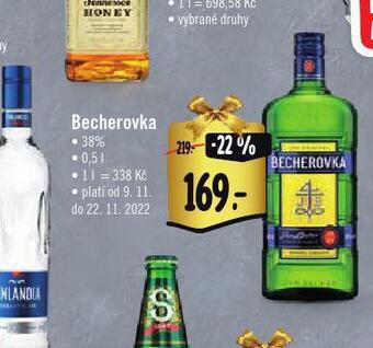 Albert Becherovka nabídka