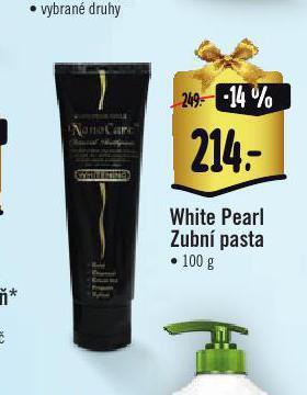 Albert White pearl zubní pasta nabídka