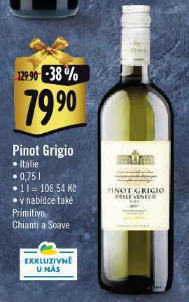 Albert Pinot grigio nabídka
