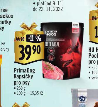 Albert Primadog kapsičky pro psy nabídka